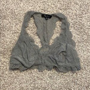 Grey bralette